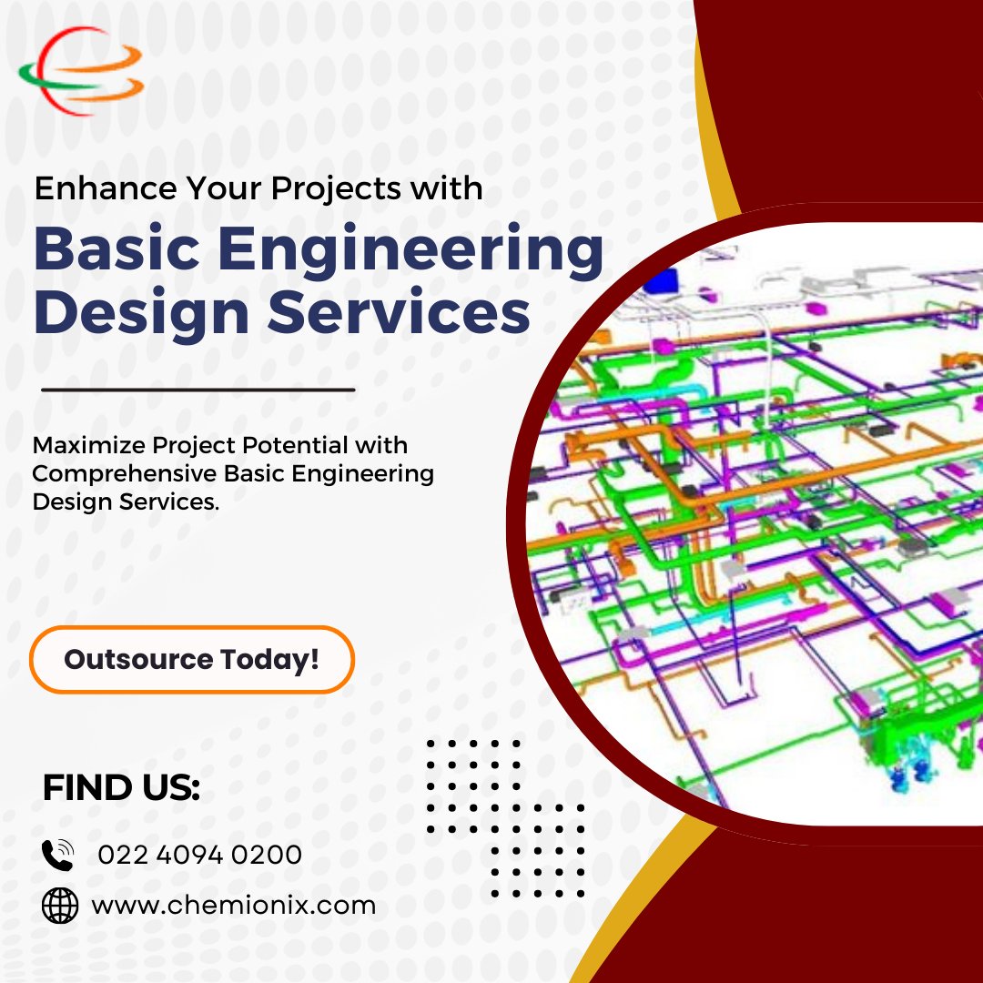 chemionix's tweet image. Optimize your project outcomes with Chemionix&apos;s Basic Engineering Design Services. Ensure precision, efficiency, and excellence at every stage.
Visit: bit.ly/3WeMdce
.
.
#chemionix #basicelectricalengineering #engineering #engineeringdesign #engineeringdesignservices