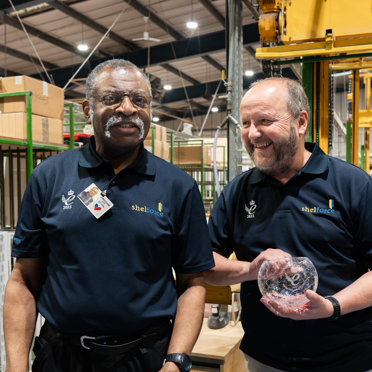 ShelforceUK's tweet photo. Meet Floyd! 👋🏼

Floyd, who is autistic, has worked at the Birmingham-based window and door manufacturer since March 1985 and in that time, not only has he become a hugely important member of the team, but his life has changed dramatically. https://t.co/qUNTMe7yxv