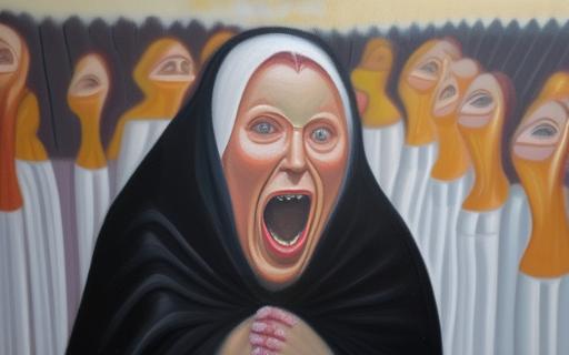 IAGRAFÍA. He creado esta imagen basándome en la mujer de Vox y, por otra, en el cuadro de "el grito". Llevo un tiempo trabajando con varias herramientas de IA y, la verdad, han venido para quedarse, no sólo en el campo de la publicidad, sino también en la creación artística.