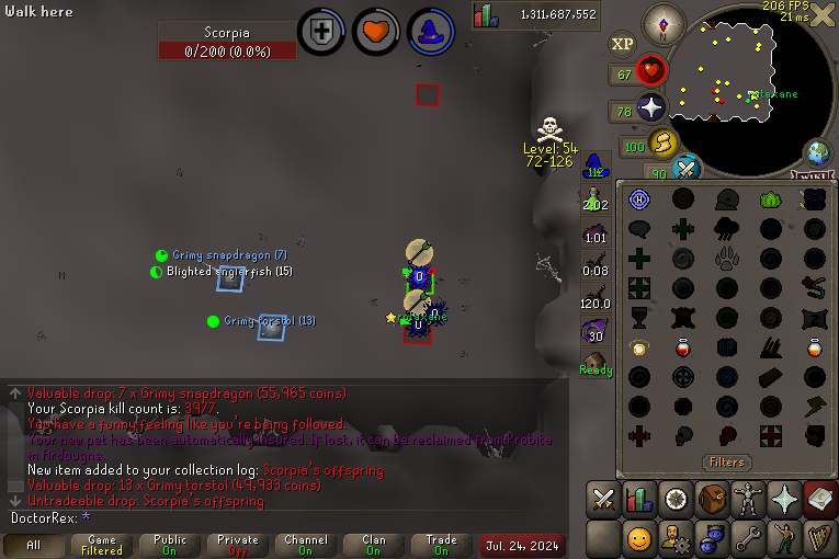 PersonalRex's tweet image. #41 scorpia's offspring
3977 kc