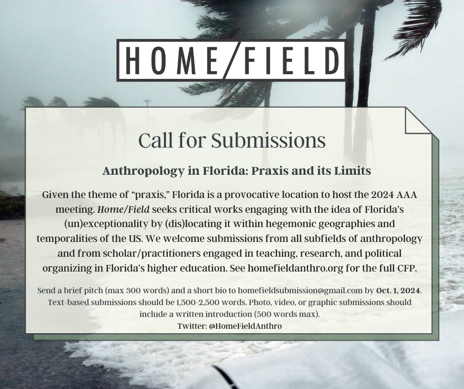 Home/Field Anthropology tweet media