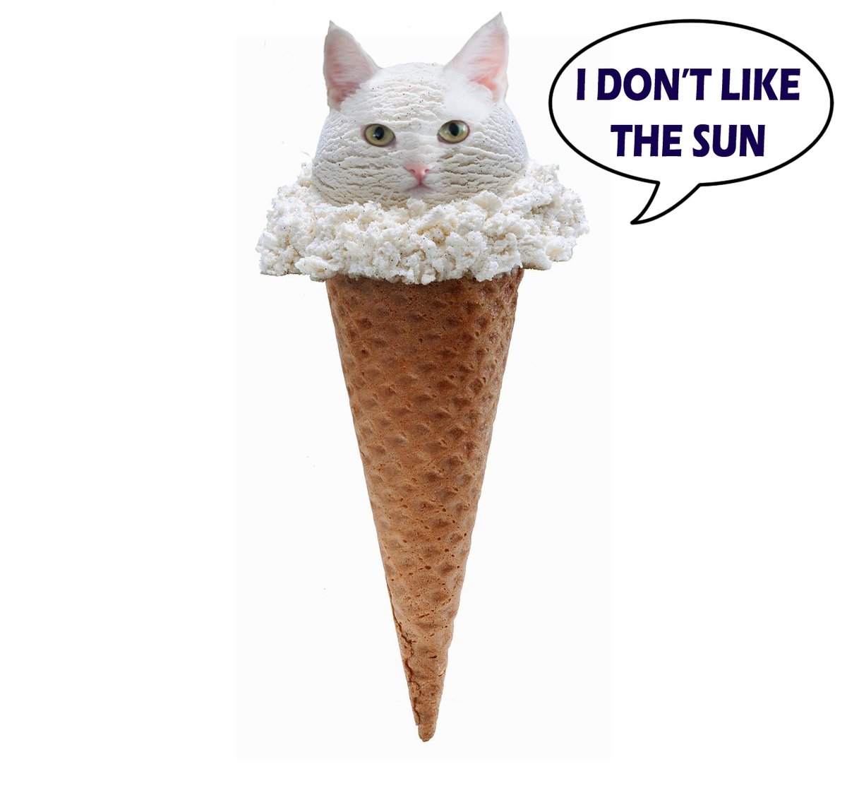 TriestiJapan's tweet photo. 🍦✨トリエスティからの新登場！かわいいアイスクリーム猫がコーンに乗ったグラフィックTシャツをゲットしよう！😺💕 #アイスクリーム #猫 #トリエスティ #ファッ��ョン #Tシャツ https://t.co/AzSdexyTdf