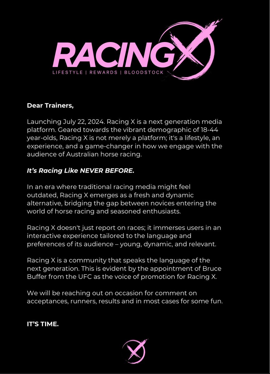 austrainers's tweet photo. Fantastic new racing platform launched today, https://t.co/C2eL7Heoy5, racing like never seen before.  Well worth a look. https://t.co/zko5FXSEgp