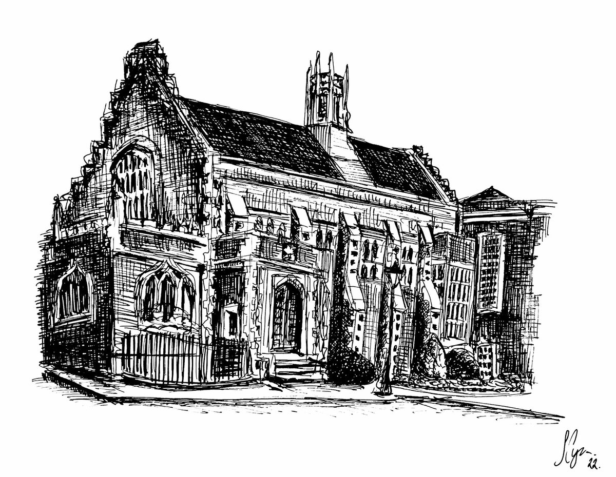 A sketch of <a href="/HonSocGraysInn/">Gray's Inn</a> ✨