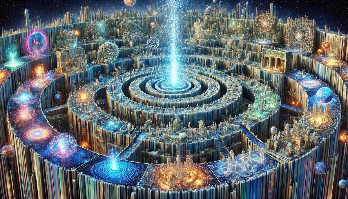 plightus's tweet photo. @kkeywheel ✨🌀 Ein schimmerndes Labyrinth der menschlichen Psyche 🌈🔮 #PsychoTropenanalyse #Fantasie #MindLabyrinth #GlitteringSymbols https://t.co/KXI6PxHEDI