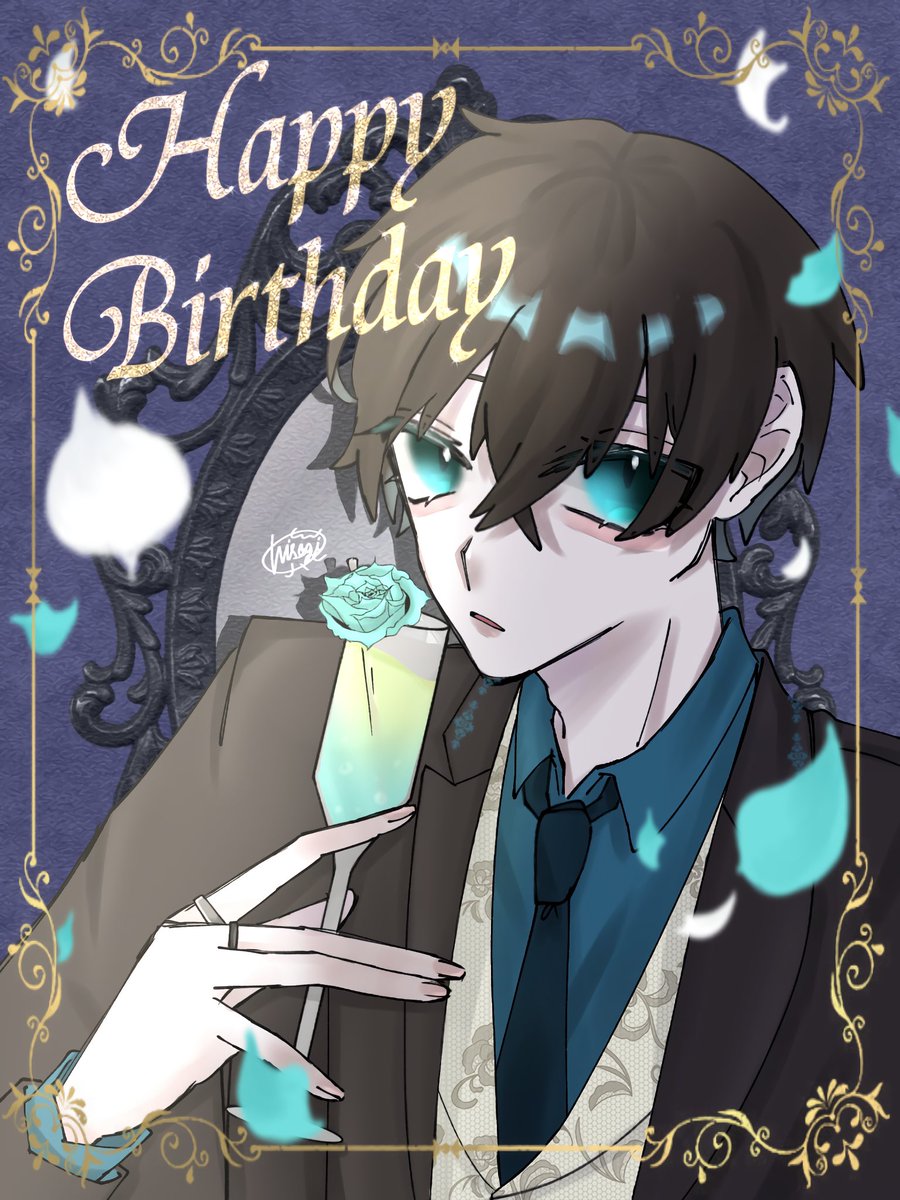 Hisagi_x's tweet photo. 素敵な一年になりますように。

 #むねあーと  #無音誕生祭2024 https://t.co/eC52pnT1XL