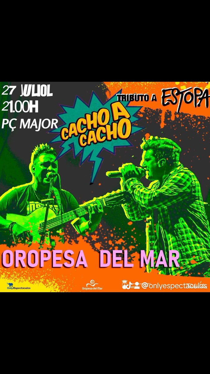 50BeatlesBCN's tweet photo. Nos vemos este viernes en #Oropesadelmar este sábado 27 en la Plaça Major a las 21 h https://t.co/PKUBYO8cHg
