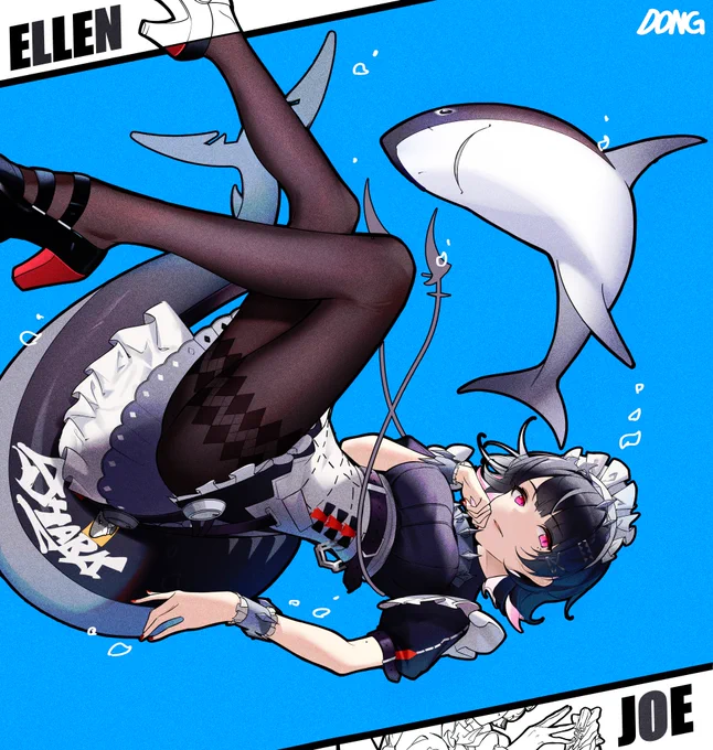 #zzzero #ゼンゼロ #EllenJoe falling in water