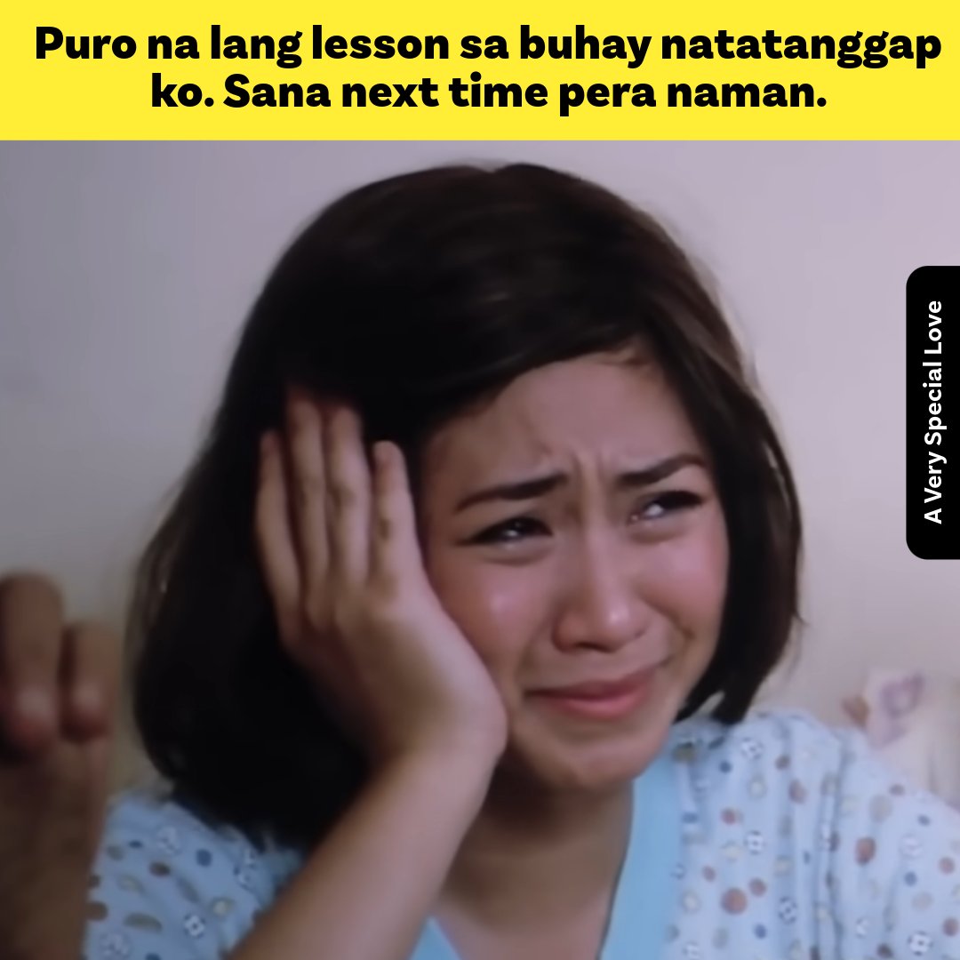 StarCinema's tweet photo. Send more money, not more lessons po, please ! 🤣 🙏 https://t.co/VKPVrlAT6Q