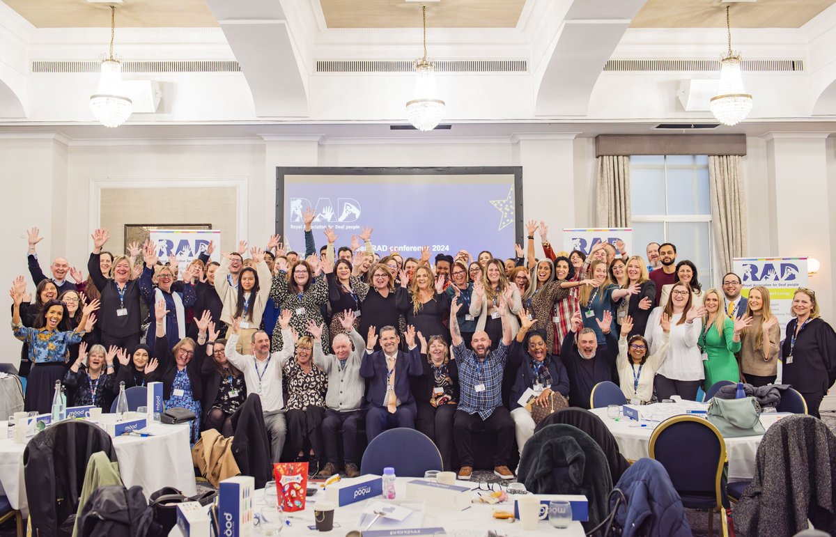 Royal Association for Deaf people tweet media