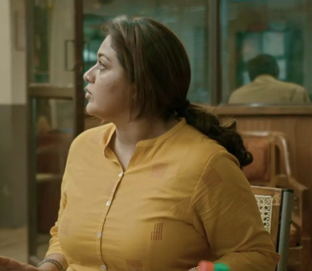 ActressStill's tweet image. Actress #MeghnaRaj cute in yellow kurti #meghna