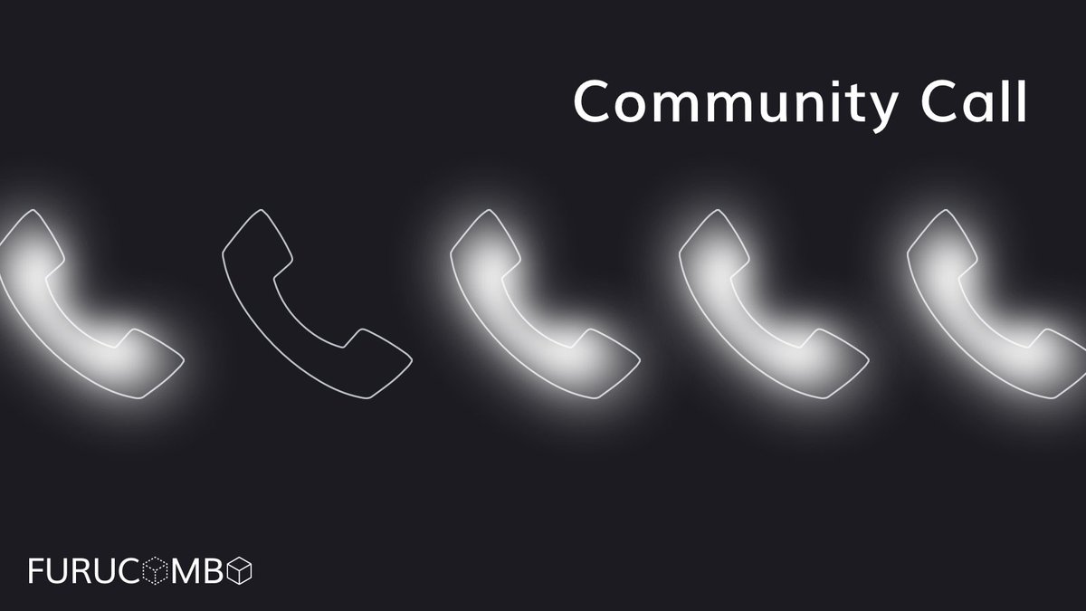 GM, frens! Are you ready for our community call? We've got some latest Furucombo updates to share!

🕔 July 31 @ 9 pm MDT
📍 Furucombo Discord
📳 RSVP today: discord.com/events/5187220…

See you guys soon!!😁
