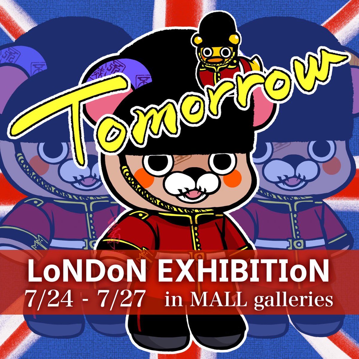 書アートのロンドン展示🇬🇧

現地時間で今日から始まっています❗️
明日は配信も、、、、⁉️

歴史的瞬間を目撃ください👁️
