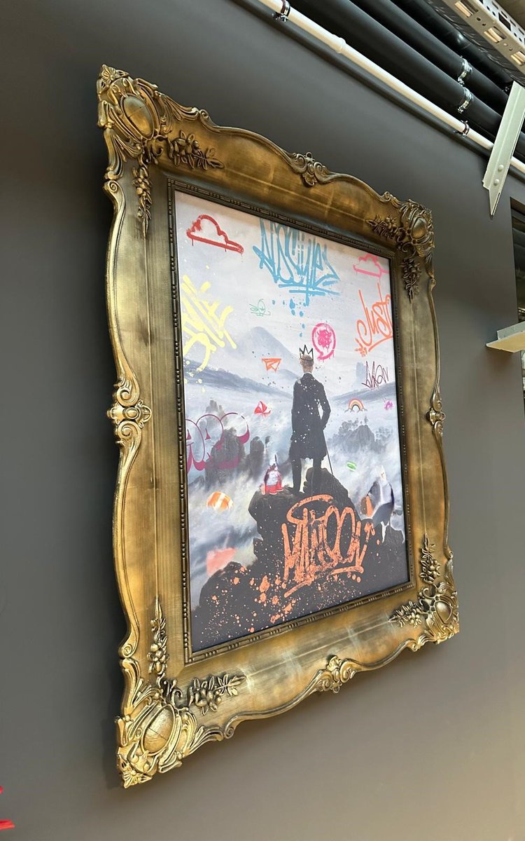 projects_one1's tweet photo. Something a little bit different! For this client we produced bespoke artwork which was printed onto acoustic panels to help with reducing reverb times. The theme was complemented by 3D printed frames 

#interiors #refurbishment #fitout #bespoke #3dprint #furniture #acoustics https://t.co/WqPT70EEuJ
