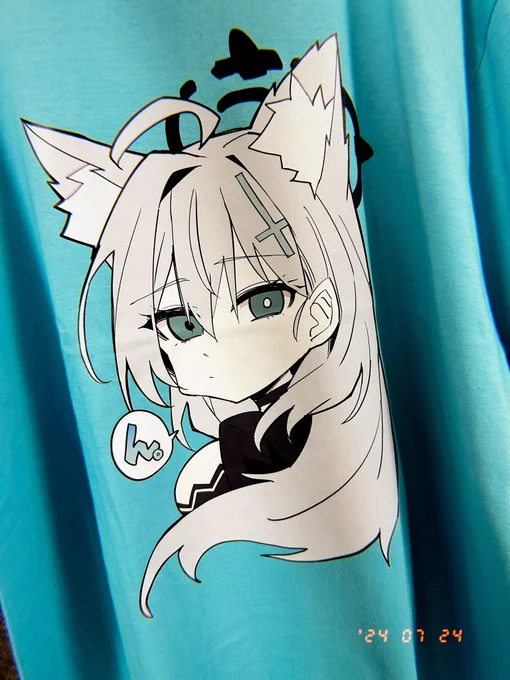 夏コミのスタッフTシャツ届いたー 