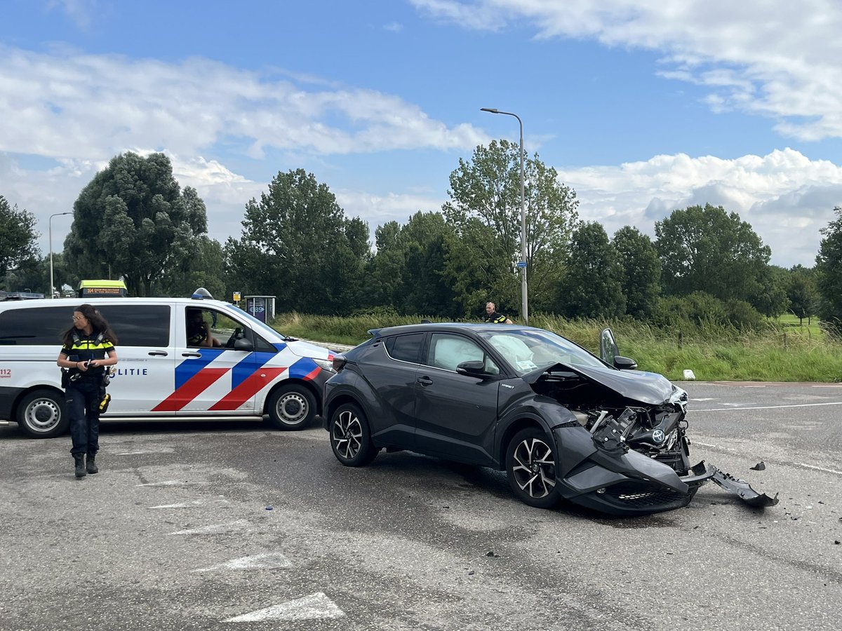 Gisteren middag Ongeval Molendijk Numansdorp Beelden Rik Bos