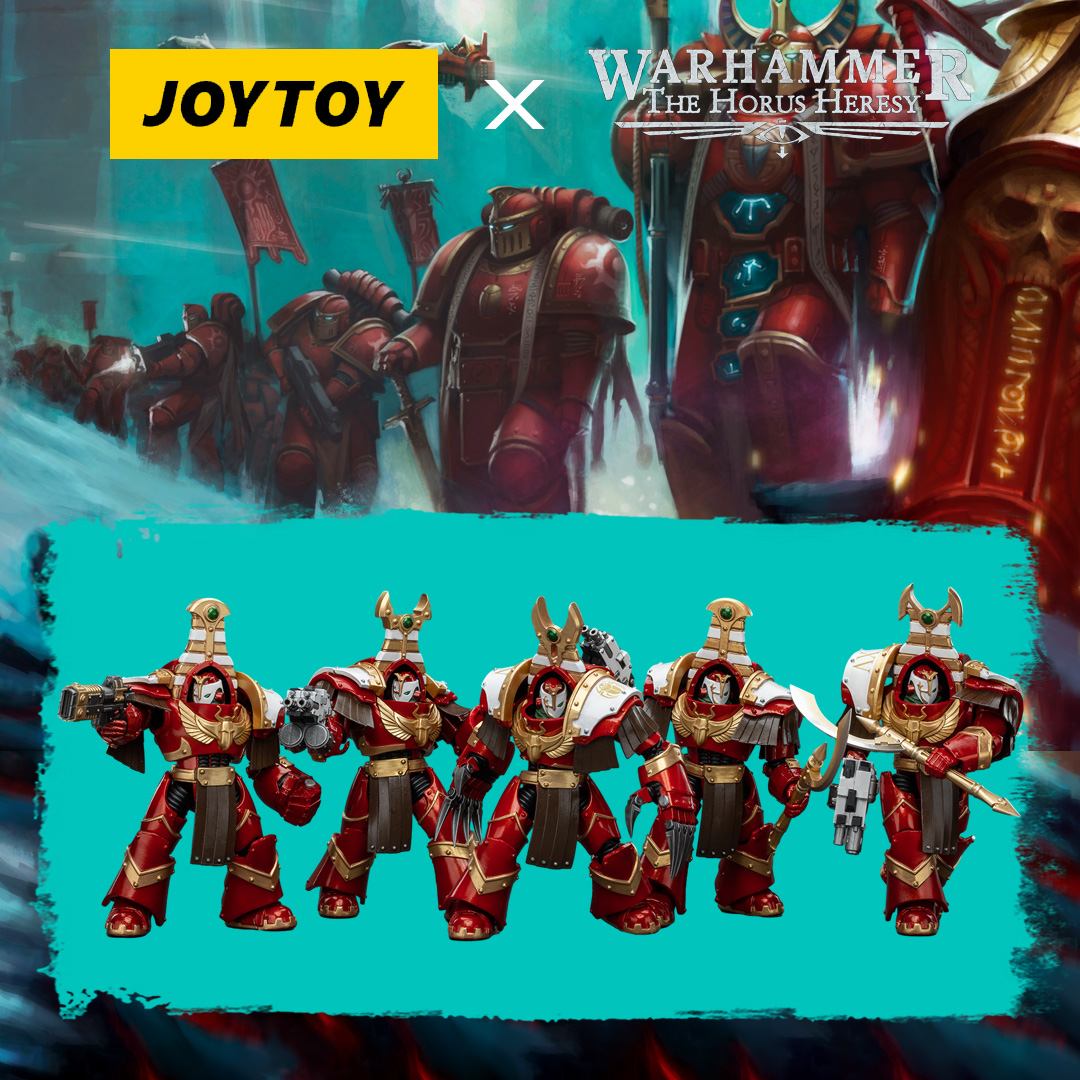 MerchWarhammer's tweet photo. NEW! Pre-order JOYTOY Thousand Sons, Sekhmet Terminator Cabal - Get all 5 and save big! Back them up with the mighty Thousand Sons Contemptor-Osiron Dreadnought too -> https://t.co/oCyx9wHpkx #JoyToy #WarhammerMerchStore https://t.co/UZi5beW3h7