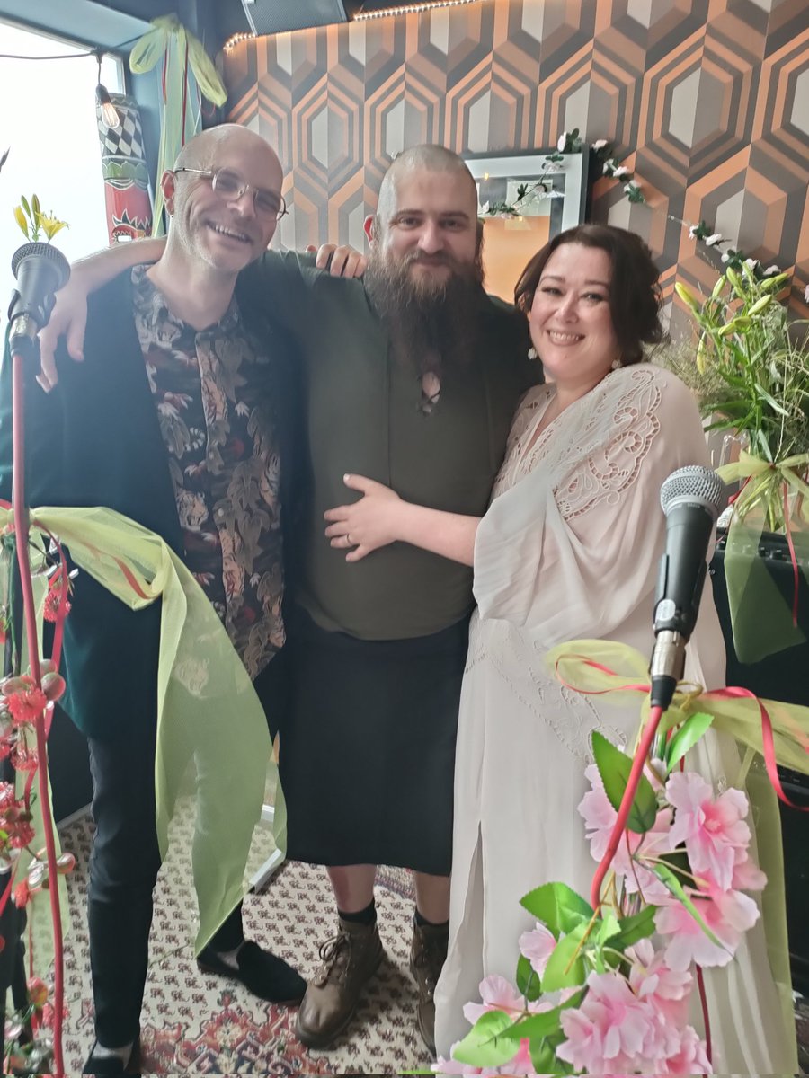 Last weekend I got to be the Celebrant for two of my favourite people at the coolest bar in Stretford, <a href="/HeadStretford/">HeadStretford</a>. 

I love my job.