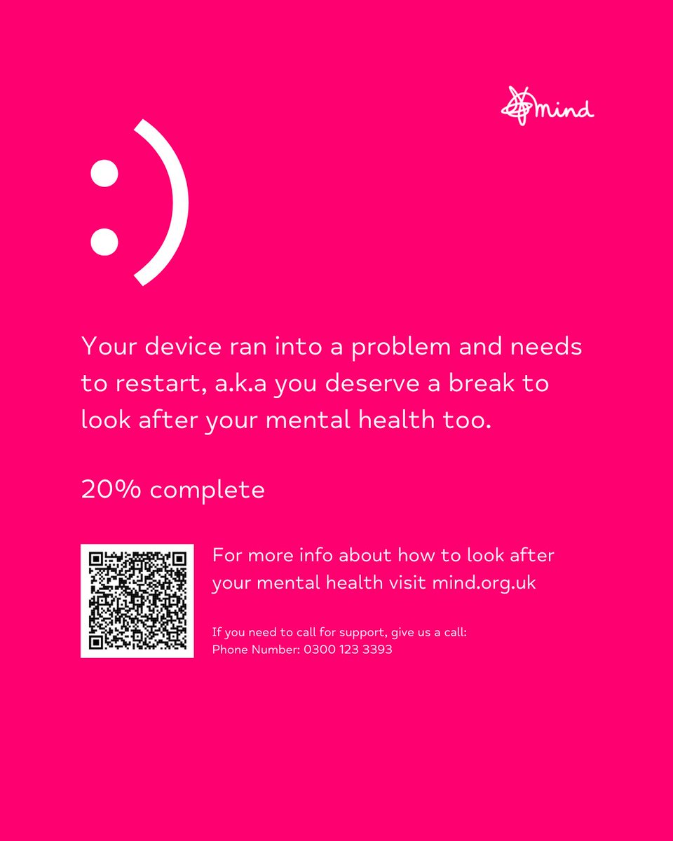 sheepyk's tweet photo. RT @MindCharity: remember to check in with yourself 🩵 https://t.co/9KFhppVvsb