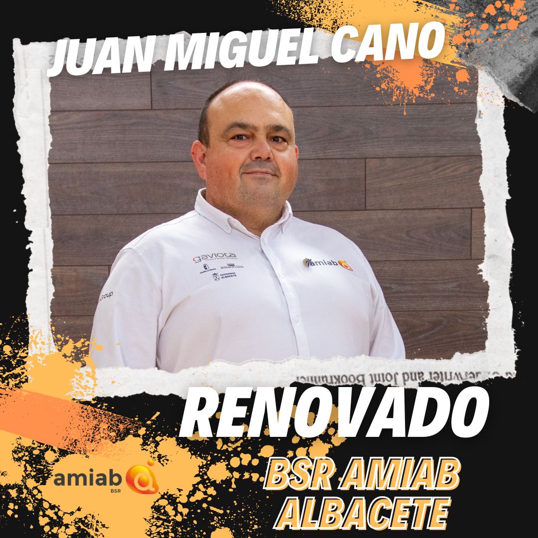 BsramiabA's tweet photo. ‼️𝗥𝗘𝗡𝗢𝗩𝗔𝗗𝗢 ‼️
Nuestro director deportivo, Juan Miguel Cano Nieto, renueva un año más con el club y estamos muy contentos de contar con él para seguir pilotando nuestro proyecto.
#123amiab #SomosEquipo #seguimosumando #baloncestoensilladeruedas https://t.co/020BuZPLB0