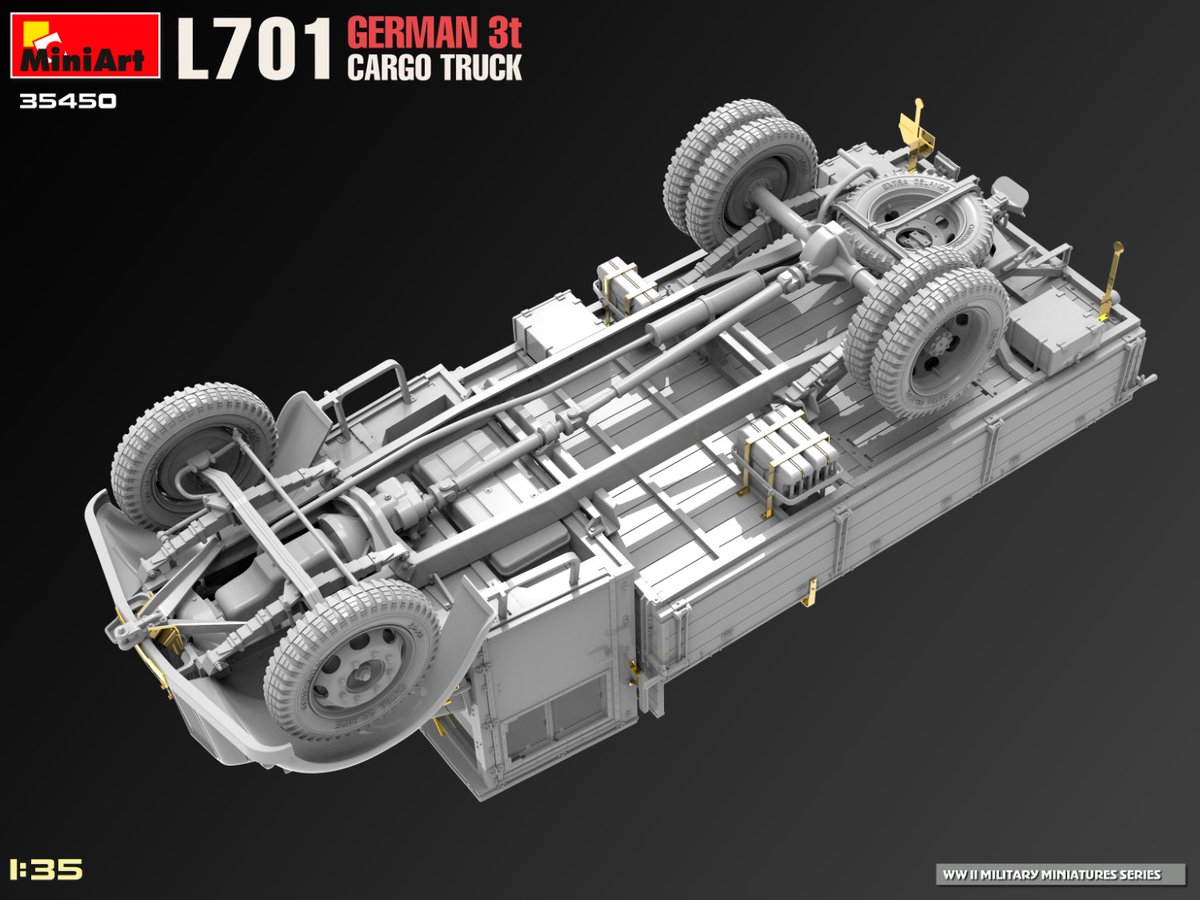 MiniArt_Models's tweet photo. New #MiniArt Kit Coming Soon:
35450 L701 GERMAN 3T CARGO TRUCK
https://t.co/XboXgpDMah
Plastic Model Kit 1:35 Scale https://t.co/LzDPq3BgYa
