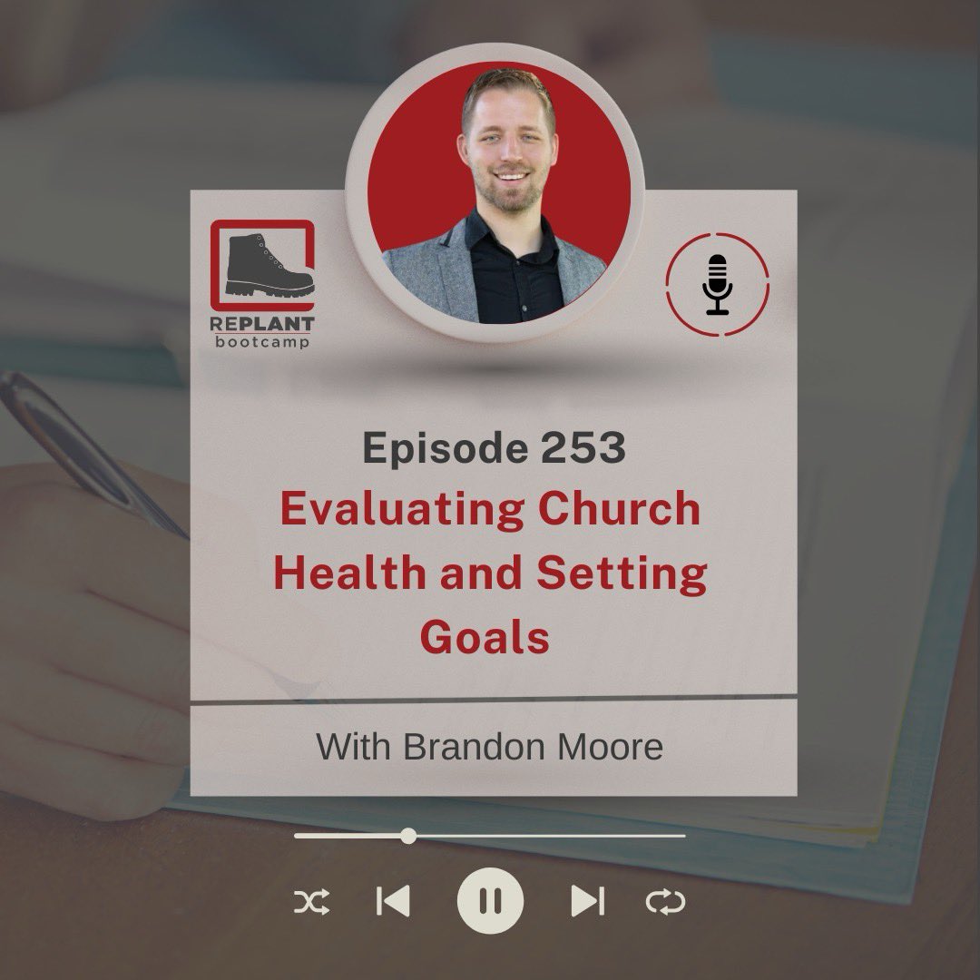 Brandon Moore stops by the bootcamp again to continue our conversation about setting ministry goals. For this episode, Brandon and JimBo discuss how to evaluate a church's health and maturity. Listen in on your favorite podcast platform or on our website: replantbootcamp.com/podcast/ep253/