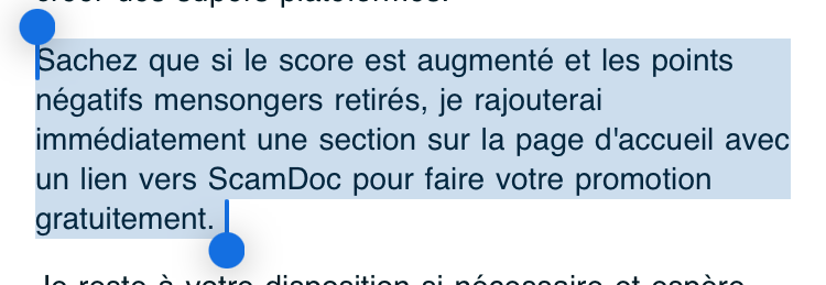 ScamDoc tweet picture