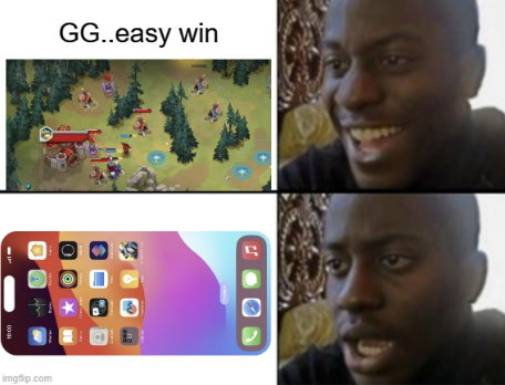 walrusron's tweet photo. IOS users feels π
@playwildforest @Moku_HQ
#WFMeme #ItsMokiTime https://t.co/IdPtdenIkI