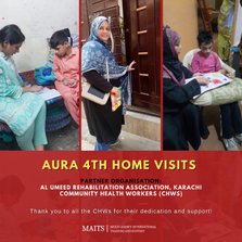 MAITS_Int's tweet photo. ⚡️THROWBACK THURSDAY⚡️
Back in August of last year, we posted about Community Health Workers (CHWs) from our partner organisation, Al Umeed Rehabilitation Association, who had been busy with their 4th review visits to families in their #Pakistan homes.
#ThrowbackThursday #charity https://t.co/67hd28lWvW