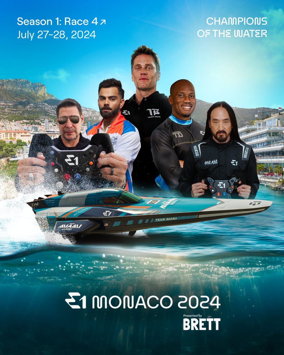 E1Series's tweet image. Race Week is officially here. E1 Monaco presented by @BasedBrett 🇲🇨

18 pilots. 9 teams. Head-to-head racing in one of the most iconic locations in motorsport.

This weekend is going to be special. It’s going to be historic 🙌

#E1Series | #E1Monaco