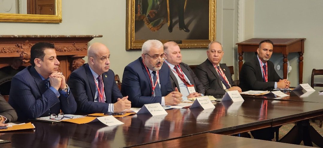 UKinIraq's tweet photo. We're delighted to host an Iraqi and KRG delegation in London to enhance our partnership in Energy transition with a focus on decarbonisation and gas flaring reduction. @FCDOGovUK @NSTAAuthority @OEUK_ @nationalgrid @ofgem @ChathamHouse https://t.co/6FWrQPGOlH