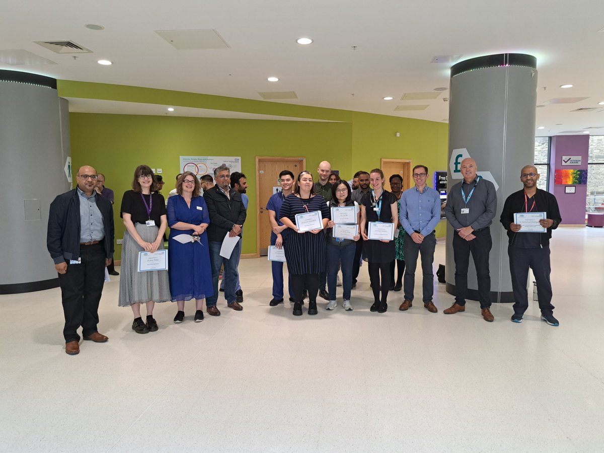 BTHFT's tweet photo. @BTHFT bid its junior doctor🩺trainees a fond farewell and good luck as they move on to pastures new after a year at the Trust. We also celebrated their achievements   and thanked them for their tremendous service to patients and our hospitals👏👏 @Mel_Pickup https://t.co/oEvzwyEGFw