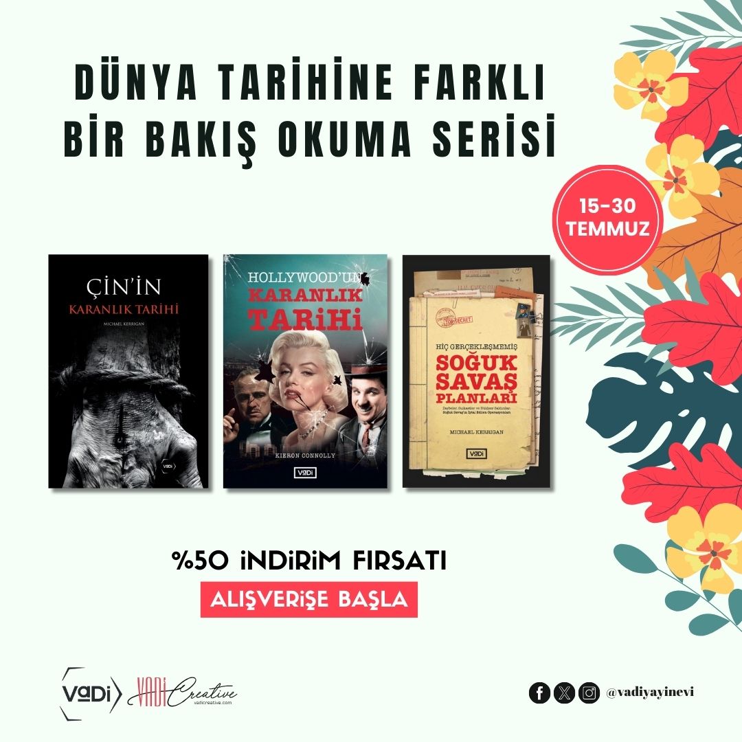 Vadi Yayınları (@vadiyayinevi) on Twitter photo 📌 Size Özel Hazırlanan Dünya Tarihine Farklı Bir Bakış Okuma Serisi %50 İndirimli
📚📚 Tüm Ürünlerimizde Geçerli %50 İndirim Fırsatları Devam Ediyor✨
15-30 Temmuz Tarihleri arasında geçerli bu eşsiz kampanyadan yararlanabilmek için acele edin
Bizi takip edin 👉 <a href="/vadiyayinevi/">Vadi Yayınları</a> 📌 Size Özel Hazırlanan Dünya Tarihine Farklı Bir Bakış Okuma Serisi %50 İndirimli
📚📚 Tüm Ürünlerimizde Geçerli %50 İndirim Fırsatları Devam Ediyor✨
15-30 Temmuz Tarihleri arasında geçerli bu eşsiz kampanyadan yararlanabilmek için acele edin
Bizi takip edin 👉 <a href="/vadiyayinevi/">Vadi Yayınları</a>