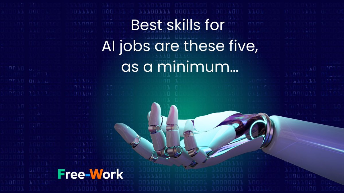 Free-Work UK (@freeworkuk_tech) on Twitter photo Alex Reeder, management consultant at <a href="/HarveyNash/">Harvey Nash</a>, shares the five best skills to land an #ArtificialIntelligence job and you'll be happy to hear they aren't all technical! 🤖
Read the full article here...buff.ly/3LzddNl
#AI #ITContractors #ITJobs #ITSkills Alex Reeder, management consultant at <a href="/HarveyNash/">Harvey Nash</a>, shares the five best skills to land an #ArtificialIntelligence job and you'll be happy to hear they aren't all technical! 🤖
Read the full article here...buff.ly/3LzddNl
#AI #ITContractors #ITJobs #ITSkills