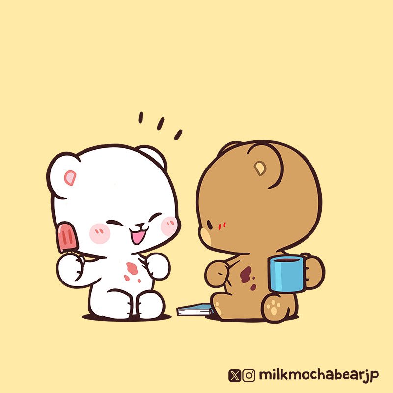 milkmochabearjp's tweet photo. 🍨☕

#milkmochabear
#milkandmocha
#ミルモカ https://t.co/WhujvEjTKD