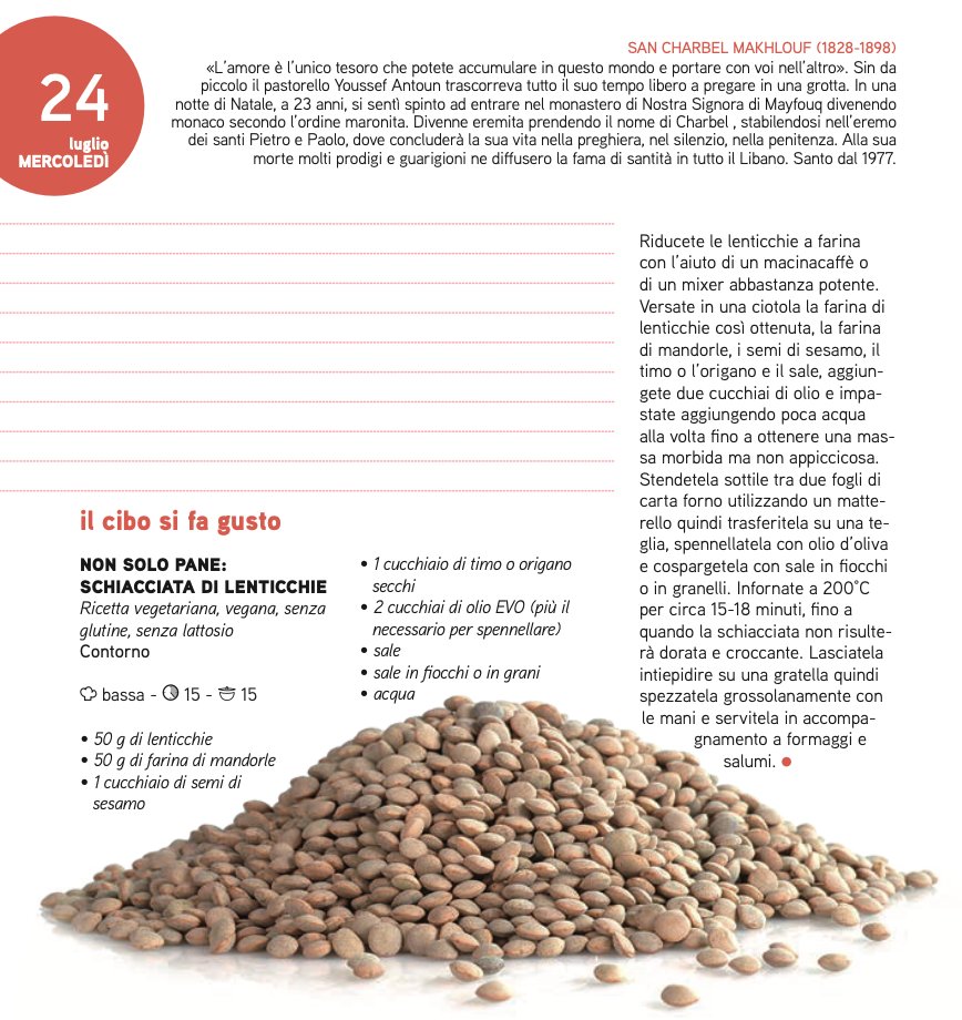 Adatta davvero a tutti e a tutte le esigenze alimentari: ecco la ricetta per una buonissima schiacciata di lenticchie. Su #Adesso2024