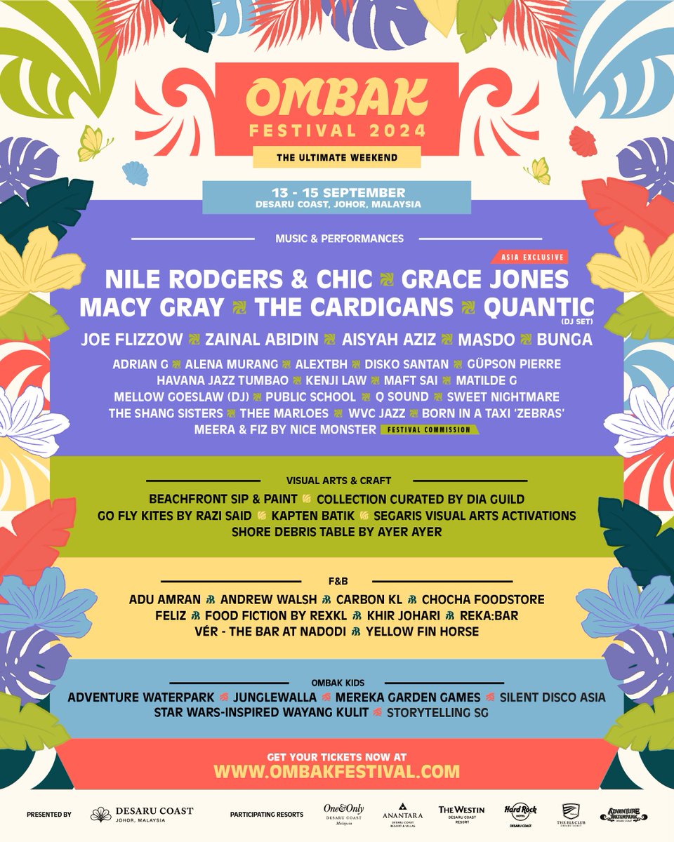 Malaysia in September with ombakfestival.com