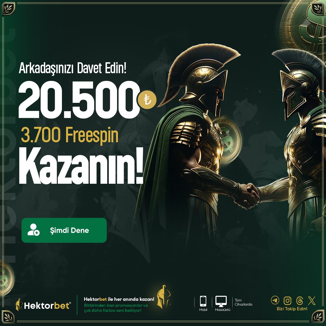 💰 20.500TL + 3700 FRESPİN İSTER MİSİNİZ?

💝 BONUS DÜNYASI HEKTORBET'DE YAPACAĞINIZ HER DAVETİ KARŞILIKSIZ KALMAZ!
💗 HektorBet'de Üyeliği Olmayan Her Arkadaş Daveti İçin Hediyelerini Almayı Unutma!

⚡️ GİRİŞ (cutt.ly/hektorgir)  📴  SOSYAL (heylink.me/hektorbet) 😋