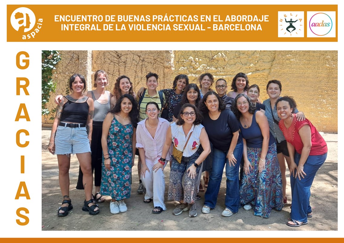 El pasado 5 julio partipamos en el encuentro territorial catalán sobre estrategias de abordaje integral feminista de la #violenciasexual org. por <a href="/AspaciaFund/">Fundación Aspacia</a> junto a <a href="/HeliaDones/">Hèlia</a> y <a href="/Aadas_SOS/">AADAS</a>. Muchas gracias por la invitación. Fue un gusto compartir y aprender de las compañeras.