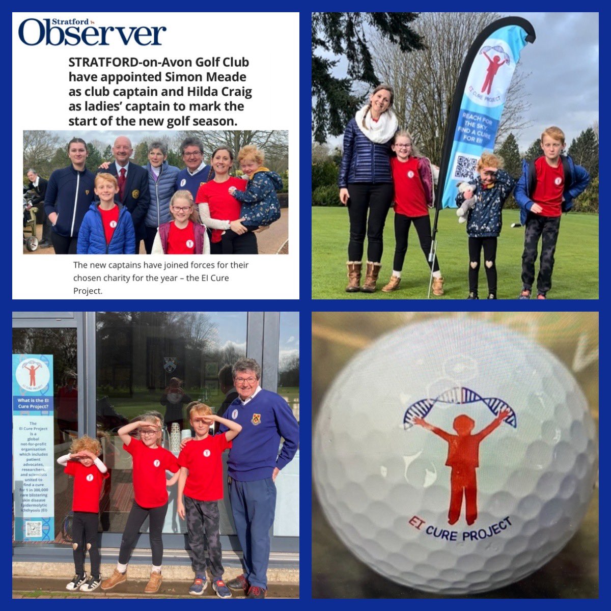 EI_cure_project's tweet image. I’d like to shine a light on the super work of Stratford On Avon Golf Club and their club captain and ladies captain, Simon Meade and Hilda Craig! 👏👏👏

Please visit their JustGiving page and boost their efforts! ❤️

justgiving.com

Thank you so much 🥰

#eicureproject