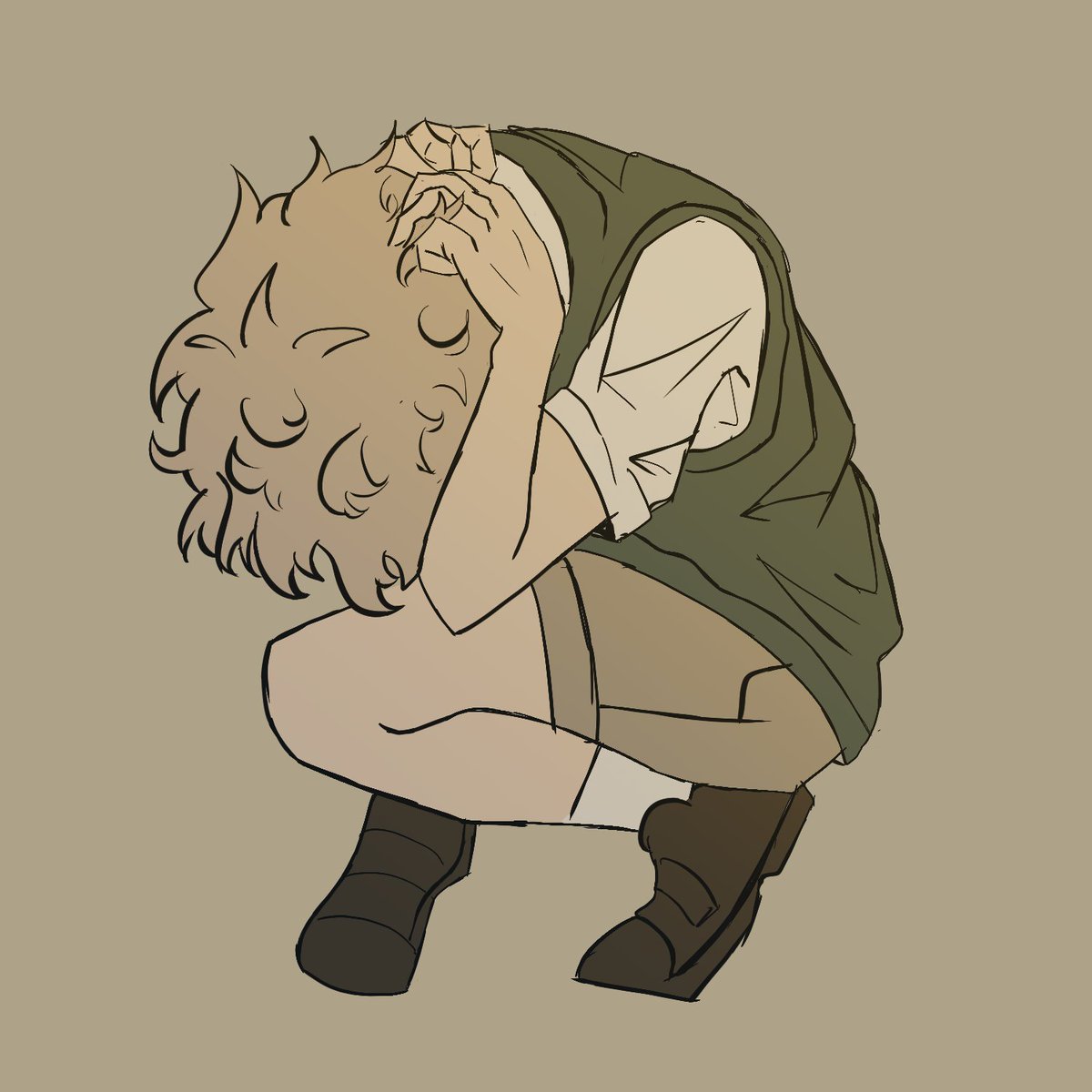 rinnikloww's tweet photo. childhood trauma 
#omori https://t.co/Qnj300kWhj