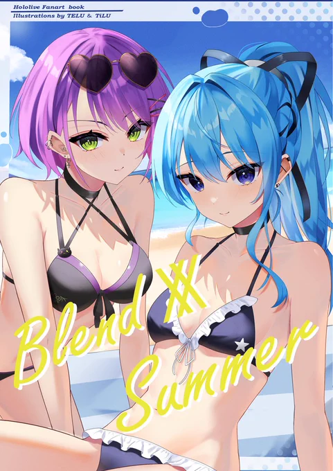 C104新刊「Blend Summer」 A4フルカラー28Pトワすいの魅力を詰め込んだ一冊になってます是非お手に取っていただけたら嬉しいです通販も予定してますので会場に来れない方も、是非よろしくお願いします! 