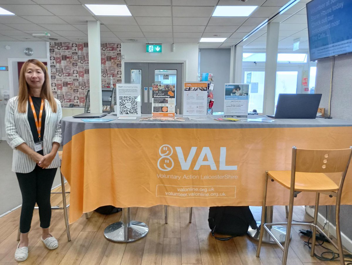 VAL Sector Support Team (@val_sst) on Twitter photo We're at our #askVAL Pop up event <a href="/JSCharnwood/">JohnStorer Charnwood</a>
Are you interested in getting involved in volunteering and community action in Leicestershire?
Pop in today and see how we can help you!
<a href="/valonline/">Voluntary Action LeicesterShire (VAL)</a> <a href="/CharnwoodBC/">Charnwood Borough Council</a> We're at our #askVAL Pop up event <a href="/JSCharnwood/">JohnStorer Charnwood</a>
Are you interested in getting involved in volunteering and community action in Leicestershire?
Pop in today and see how we can help you!
<a href="/valonline/">Voluntary Action LeicesterShire (VAL)</a> <a href="/CharnwoodBC/">Charnwood Borough Council</a>