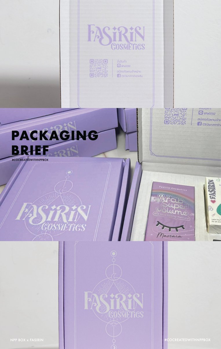 NPPBOX's tweet photo. NPPBOX มีโอกาสได้ร่วมงานกับแบรนด์ “ FASIRIN ”
ดีใจที่ได้ร่วมสร้างแบรนด์ด้วยกันนะค้า 💜^^
( คลิกที่รูปเพื่อดูรายละเอียดเพิ่มเติม )
#Packagingbrief #nppbox
#Cocreatedwithnppbox #รับผลิตกล่องลูกฟูก https://t.co/2LZ5bhNLw2
