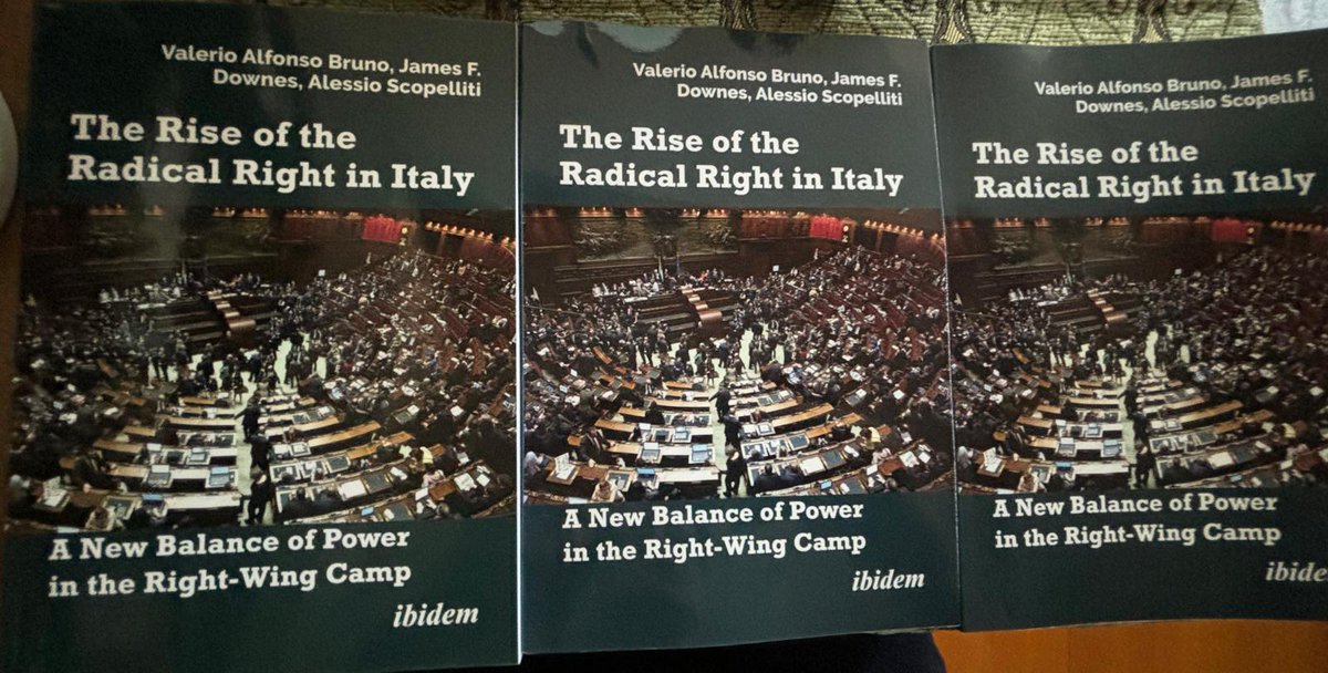 Valerio Alfonso Bruno 🇺🇦 (@valerioa_bruno) on Twitter photo 🇮🇹 📗 🥳 Copies just arrived of "The Rise of the Radical Right in Italy. A New Balance of Power in the Right-Wing Camp", co-authored with the amazing <a href="/AlessioScopell5/">Alessio Scopelliti 🇺🇦</a> & <a href="/DRJamesFDownes/">James F. Downes</a> for <a href="/ibidem11/">ibidem</a> <a href="/ColumbiaUP/">Columbia University Press</a>.
✅️ ibidem.eu/en/Topics/Soci… 🇮🇹 📗 🥳 Copies just arrived of "The Rise of the Radical Right in Italy. A New Balance of Power in the Right-Wing Camp", co-authored with the amazing <a href="/AlessioScopell5/">Alessio Scopelliti 🇺🇦</a> & <a href="/DRJamesFDownes/">James F. Downes</a> for <a href="/ibidem11/">ibidem</a> <a href="/ColumbiaUP/">Columbia University Press</a>.
✅️ ibidem.eu/en/Topics/Soci…