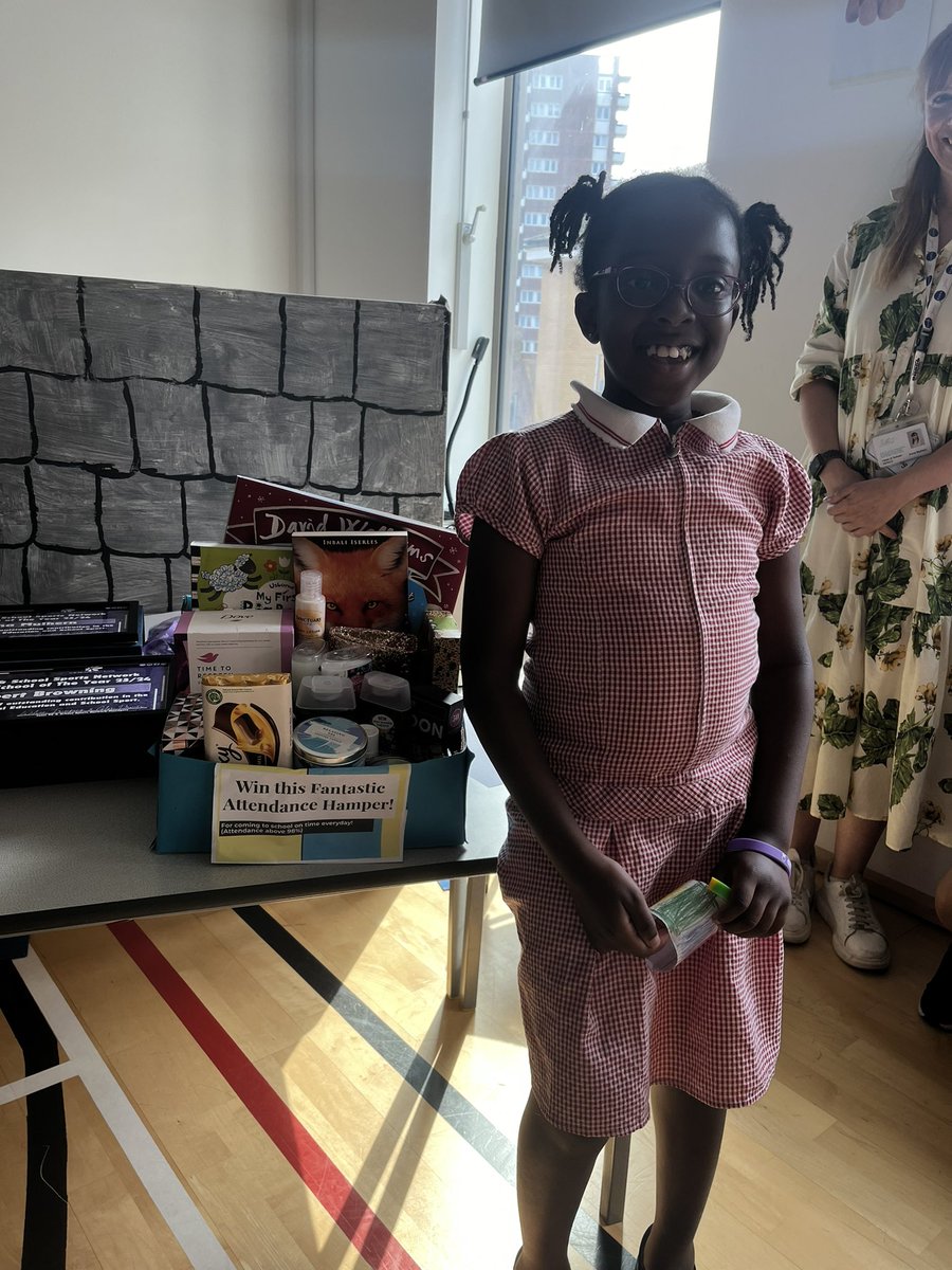 Attendance hamper winner! Congratulations ⭐️