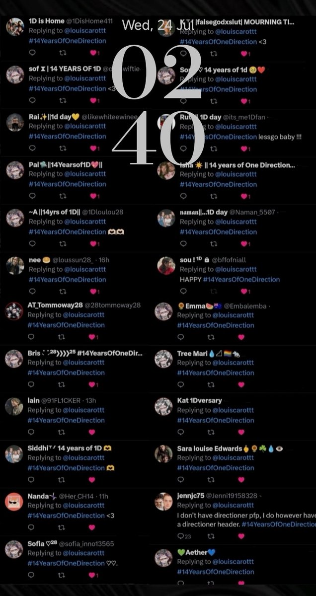 louiscarottt's tweet image. thank you for this! happy #14YearsOfOneDirection lomls 🫶