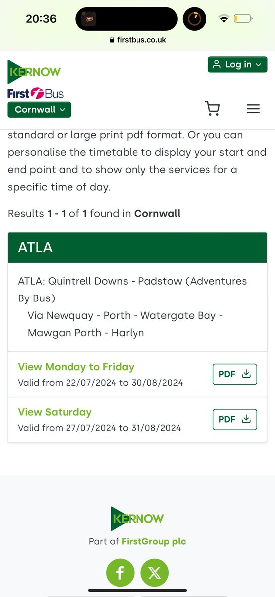 Roni1517's tweet photo. @by_Kernow @by_Kernow could you please share the Sunday timetable for the Atlantic Coaster? I can’t see it on the website and I have to get from Mawgan Porth to Newquay this afternoon. Thank you in advance. https://t.co/lIQOhQdtGs