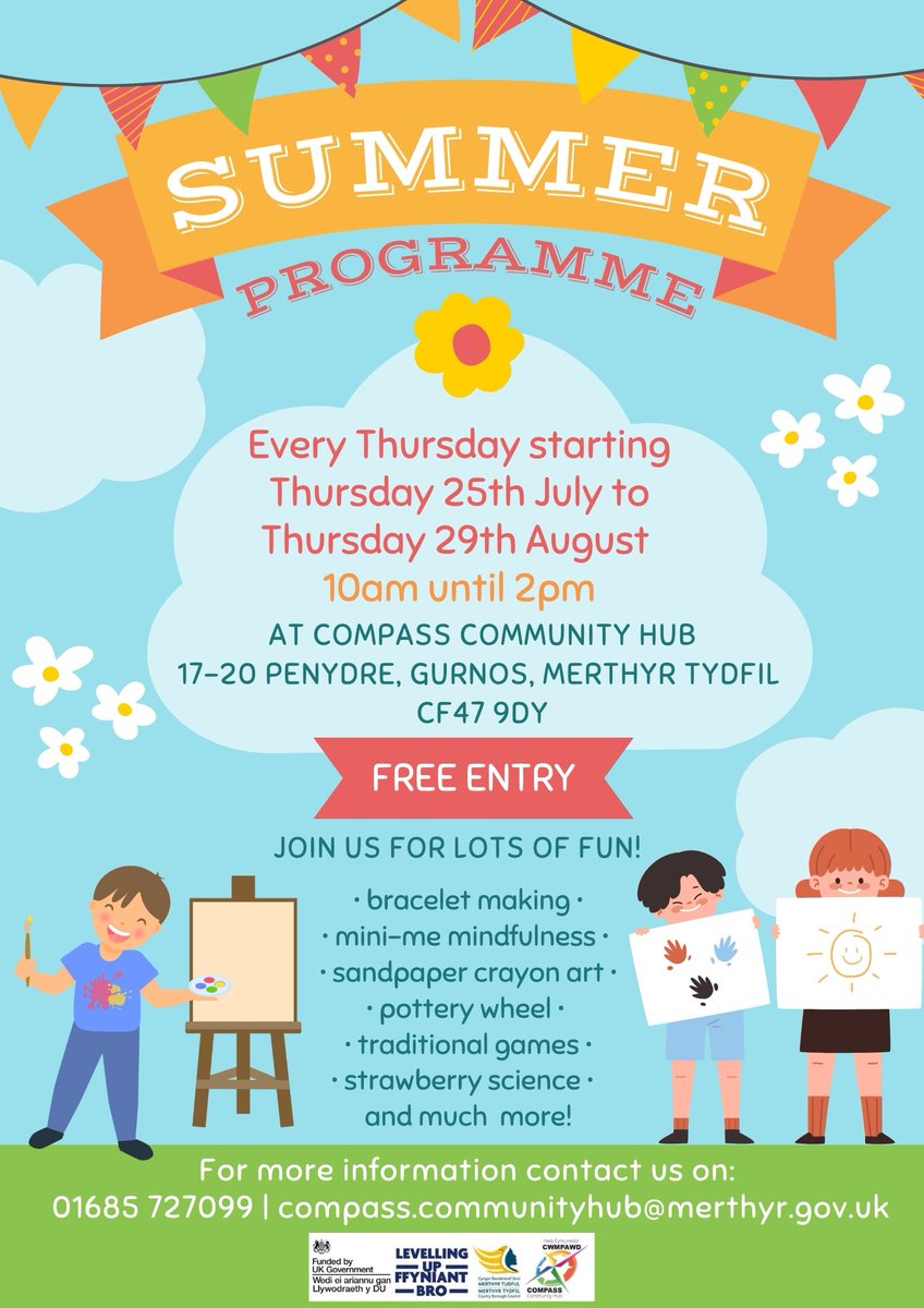 CompassComHub's tweet image. THIS SUMMER AT COMPASS COMMUNITY HUB