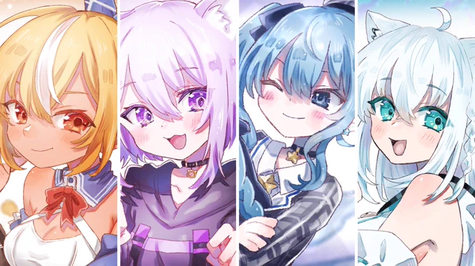 手が空いたのでご依頼募集再開しております。アイコンが欲しい方やVTuberさんにぴったりですDMでお気軽にご相談くださいませよろしくお願いいたします。 #有償依頼 